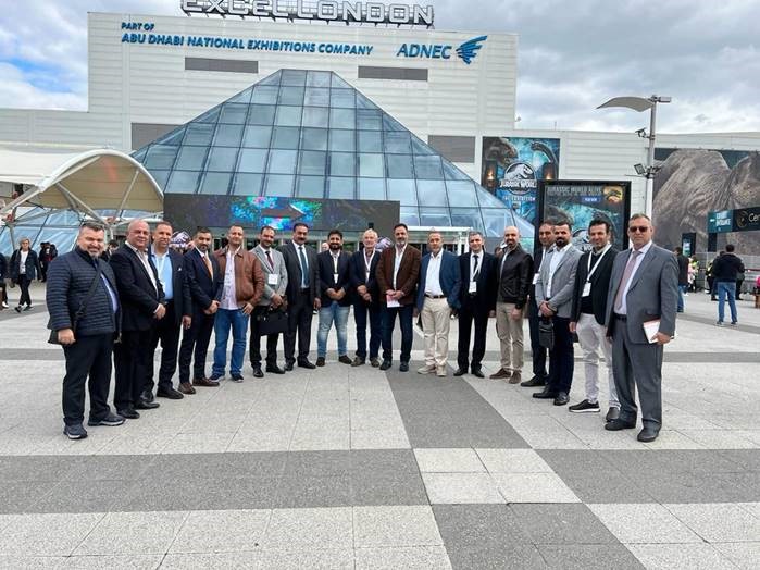 The Iraqi Trade Delegation to the Technology for Marketing Expo